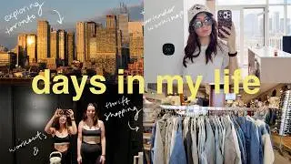 VLOG: exploring Toronto, vintage shopping & learning to be a bartender! 🍸