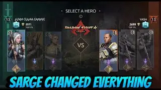 SARGE changed whole game 🫣🫣 Shadow Fight 4: Arena