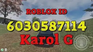 KAROL G Roblox Song Codes
