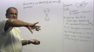 VIDEO - 149: TOPIC 8: INTEGRATION: EXAMPLES OF FINDING AREAS AND VOLUMES USING INTEGRATION SET (9)