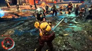Shadow of Mordor - Stronghold with no combat prompts