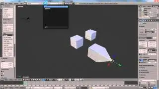 Copy objects between Scenes in Blender