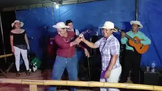 fiesta de los hermanos Santos Sánchez en cerro de plata de cañazas.jibaro puertorriqueño