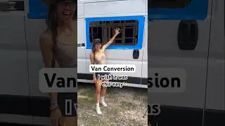 The best addition to the van! 🚐Thanks to @vanwindowsdirect1261 #vanlife #vanconversion #vanbuild