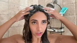Washing & Caring for My New Balayage ✨ Bleached Hair Shower Routine + Shower Gratitude Ritual