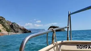 Крым . Мыс Фиолент . Балаклава.2022 год - июль .