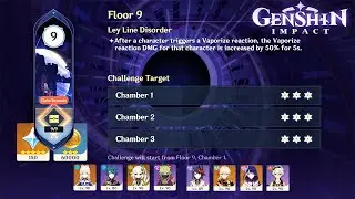Nahida Team & RaidenTeam | Spiral Abyss 4.0 Floor 9 (9Star) | Genshin Impact