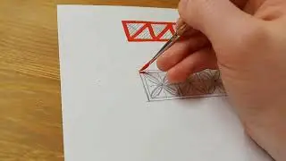 Урок 6 - Практика Мезенские бордюры ( Часть 2)