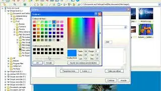 Modifier la couleur de fond d'écran d'une image en plein écran dans XnView