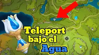 DESBLOQUEA el PUNTO de TELETRANSPORTE bajo el AGUA en SUMERU | GENSHIN IMPACT