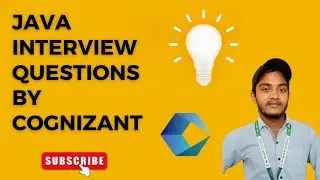 Cognizant Interview Questions In Java || Java Interview Q & A || Cognizant Interview 2024.