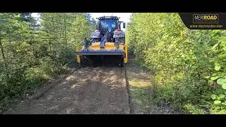 MeriRoad crusher RC90-221 DTG PTO stone crusher and soil stabilizer for tractors.