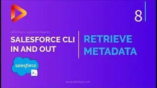 Retrieve Metadata From Salesforce Org to SFDX project Using CLI | SFDX and Salesforce CLI Course