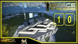 Space Engineers Survival - Episode 10 - Preparing for Space. The Retile!
