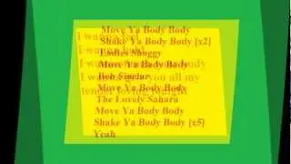 Shaggy ft. Bob Sinclair and Sahara - I wanna [LYRICS]