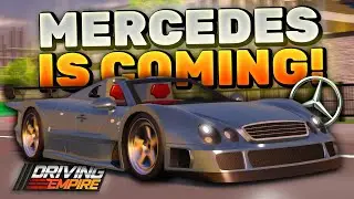 *MERCEDES* Is COMING SOON To Driving Empire?! (Roblox)