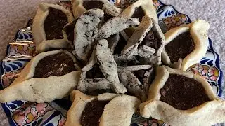 Hamantaschen Cookies - Cookies n Cream, Chocolate Fudge Brownie