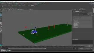 Maya  Tutorial -How to use a motion path Part 1