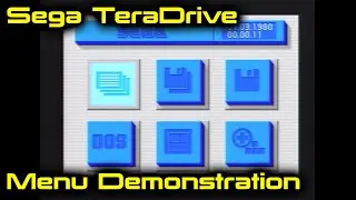Sega TeraDrive Menu Demonstration Capture