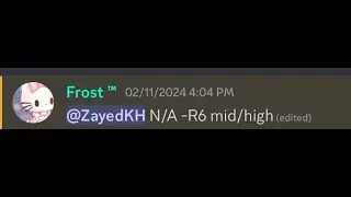 R6 MID/HIGH