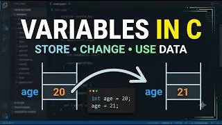 Variables in C Programming Explained with Real-World Example | C Programming Tutorial ​