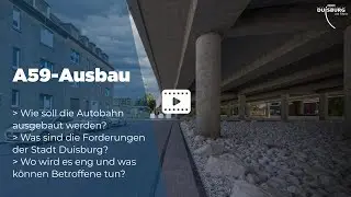 Die A59 in Duisburg soll ausgebaut werden