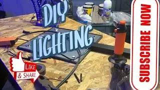 420 Gallon build lets do the DIY lighting install.