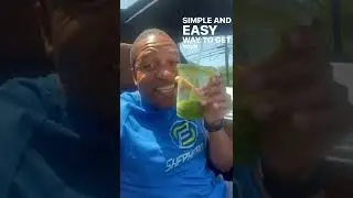 A simple and easy way to get your greens in your temple.