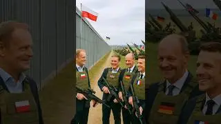 ‘Putin’ Mocks EU Defense Alliance in Poland🛩️🇷🇺🇪🇺