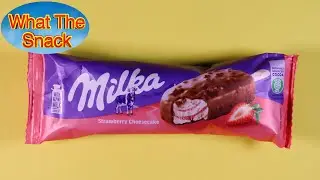 Milka Strawberry Cheesecake Ice Cream