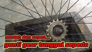 cara ganti gear sepeda