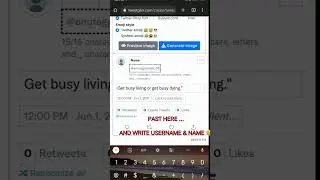 How to create fake tweet for Instagram reels ❤️ 