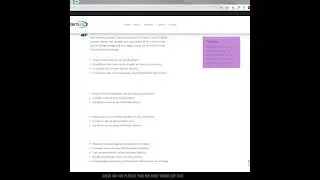 Divi Theme Scrolling List With Sticky Info Note