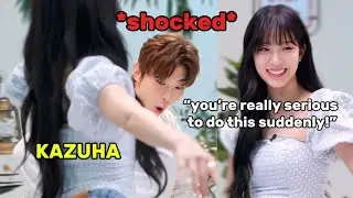 KAZUHA made DEX very shocked when she did this in front of him (he can’t believe her)