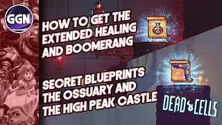 How to get the Extended Healing and Boomerang | Secret Blueprints | Dead Cells