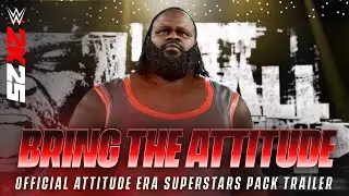 WWE 2K25 Attitude Era Superstars DLC 4 Trailer | 2K