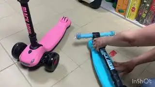 Самокат Black Aqua