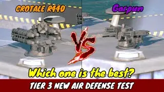 New Air Defense Crotale R440 vs Garpun | Modern Warships