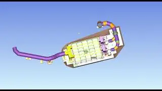 Stock House Ducts and BAGHOUSE filter supports design