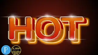 3D Glowing Text Effect in Pixellab Tutorial || 100% Editable || Uragon Tips