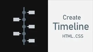 ( HTML || CSS ) Create Responsive Cool Timeline