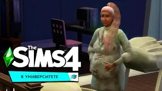 АЛИСА РОДИЛА РЕБЕНКА!  - THE SIMS 4 Университет