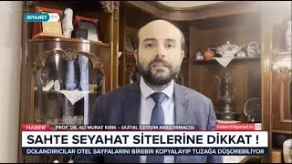 Diyanet TV | Prof. Dr. Ali Murat Kırık | Sahte tatil, seyahat ve otel siteleri nasıl anlaşılır?