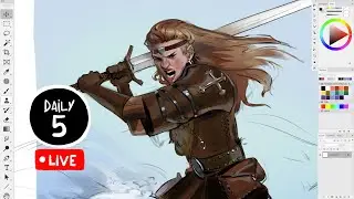 Warrior - Daily 5 Challenge LIVE