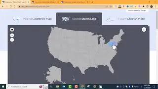 How to create a map of the countries or states you have visited. Plus a DID YOU KNOW fact.
