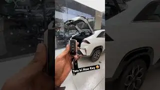 Tata Curvv New Key 😍| #ytshorts #trendingshorts #viralshorts #tatacurvv #shorts #curvv #short