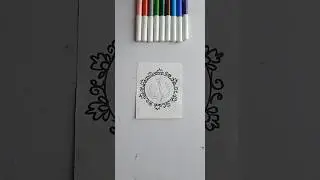 circle drawing art calligraphy 