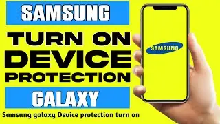 Turn On & Scan Device Protection in Samsung Galaxy l Galaxy Hidden Security Feature @techzilla