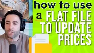How To Use Flat File To Update Prices