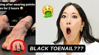 pointe shoe fitter reacts to Ballet Tik Toks 33